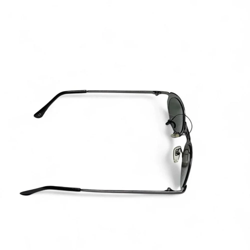 Vintage 90s Twist Bridge Oval Sunglasses
